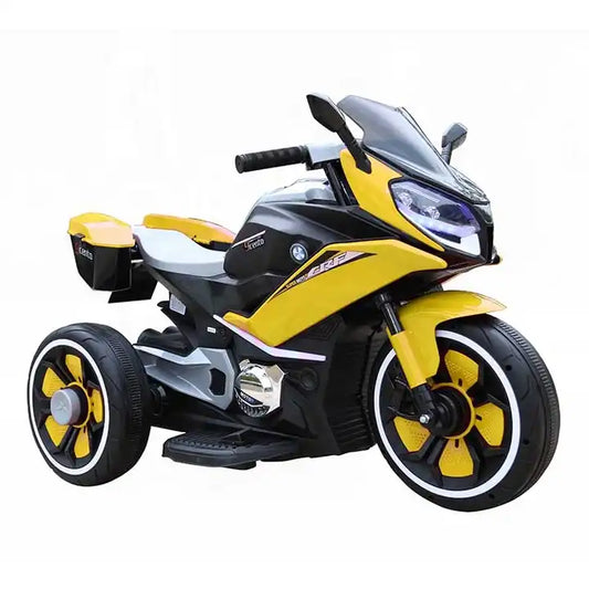 Electric Motorcycle with Three Wheels